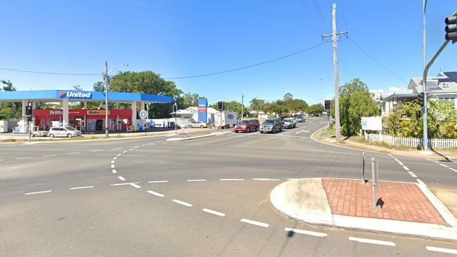 The intersection of Boundary and Walker Sts where the incident happened.