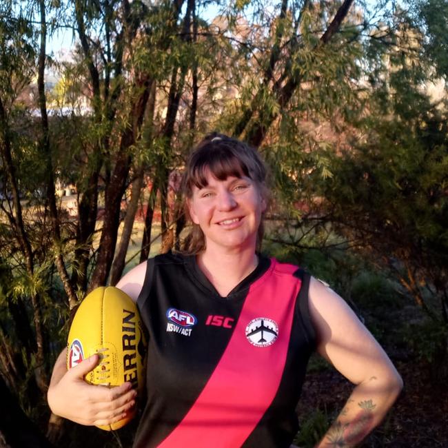 Meg Derwent of the Bega Bombers. Picture: Supplied