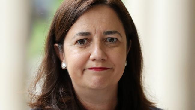 Premier Annastacia Palaszczuk meets with Commonwealth Games volunteers, Old Government House, Brisbane. Photographer: Liam Kidston.