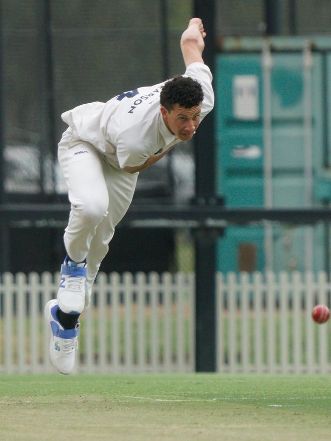 Hawks young paceman Tyler Pearson. Pictures: Valeriu Campan