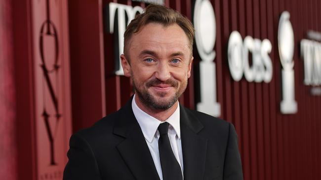 Tom Felton has showed his support for Harry Potter author JK Rowling in the wake of her anti-trans comments. Picture: Mike Coppola/Getty Images for Tony Awards Productions