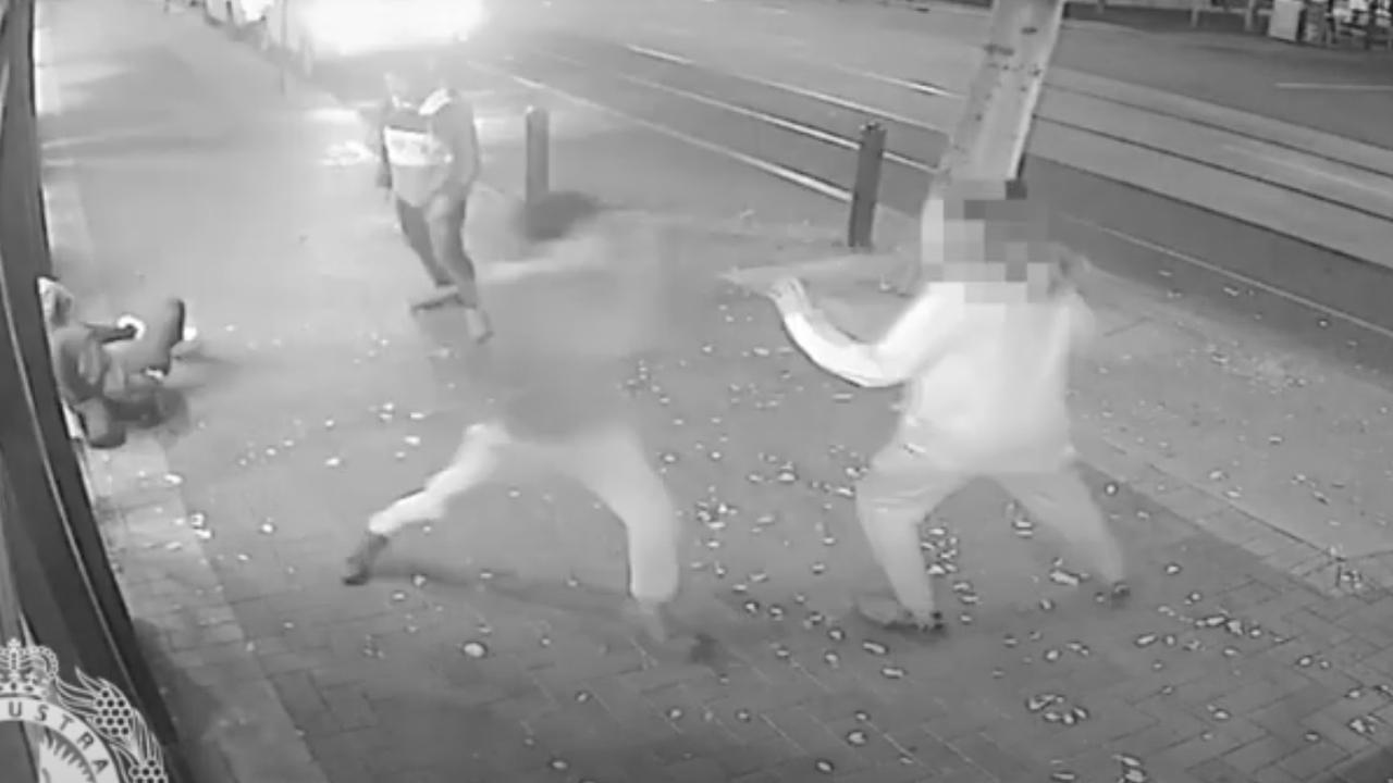 Sa Police Release Footage Of Glenelg Bashing On Jetty Road The Advertiser