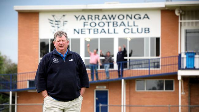 Former Yarrawonga Pigeons president Glenn Brear.