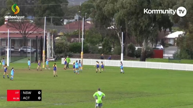 Replay: SSA U12 Australian Football - NSW v ACT (Girls)