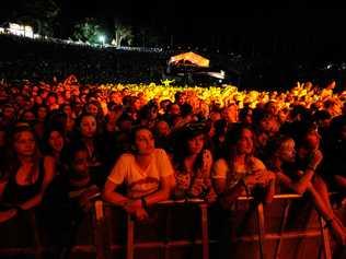 Amphitheatre crowd at the 2010 Splendour in the Grass festival. Picture: Jay Cronan