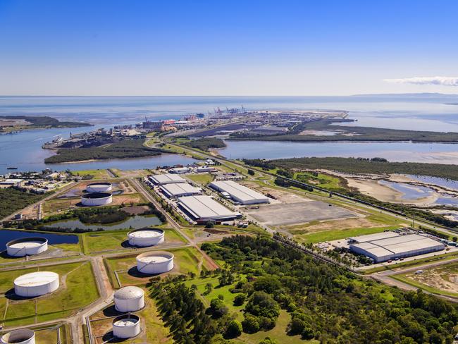 Oceania Glass' distribution centre at Warehouse 7 at the Osprey Estate in the Port of Brisbane.