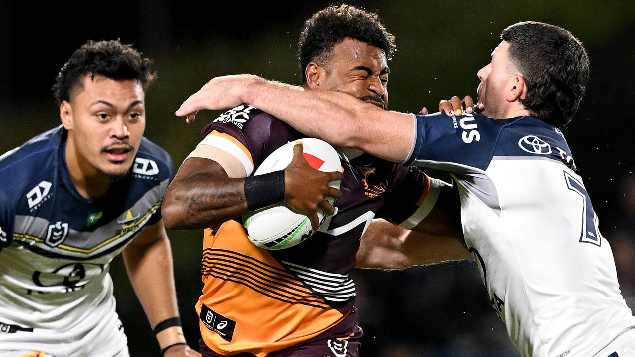 Ezra Mam showed some nice touches against the Cowboys. Picture: Bradley Kanaris/Getty Images