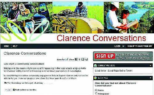 The Clarence Valley Council’s new website will enable it to “talk” with ratepayers.