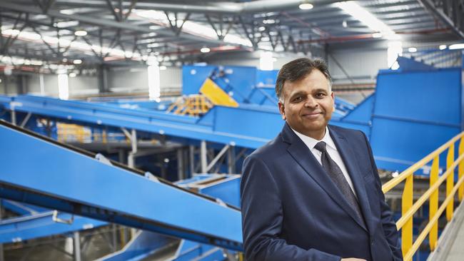 Cleanaway chief executive Vik Bansal. Source: Waste Management Review