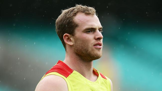 Tom Mitchell is negotiating a new contract with the Swans. Picture: Getty Images