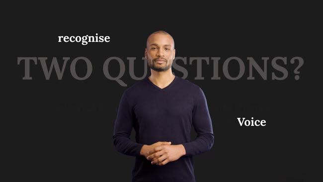 A video uploaded to the Constitutional Equality facebook page. Picture: Facebook / Constitutional Equality