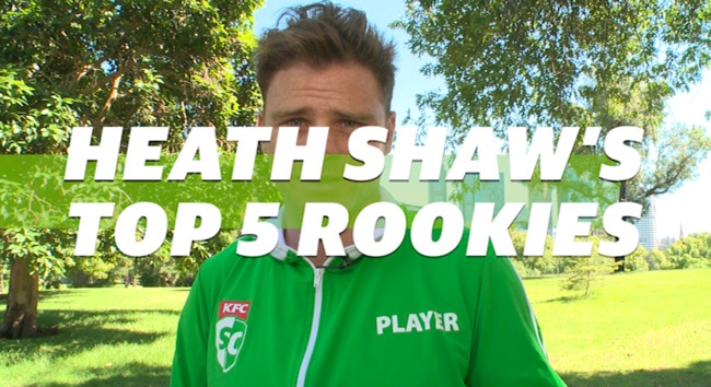 Heath Shaw's Top 5 Rookies