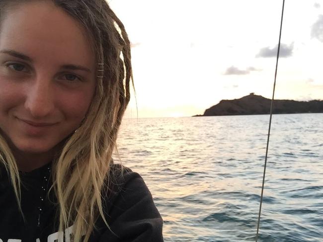 Jacinta Eve, also known as Jacinta Hip, was sailing with Terry Annesley when the boat capsized in Kurnell. Picture: Facebook