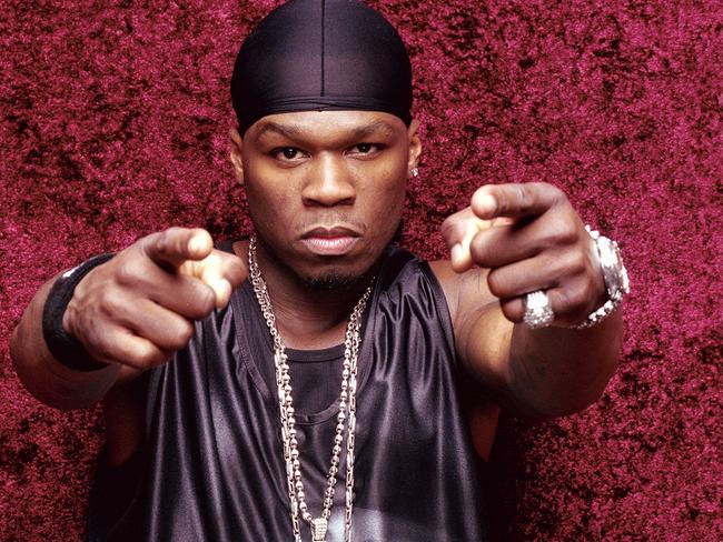 US rapper 50 Cent inspired an Australian prison gang. Picture: Supplied