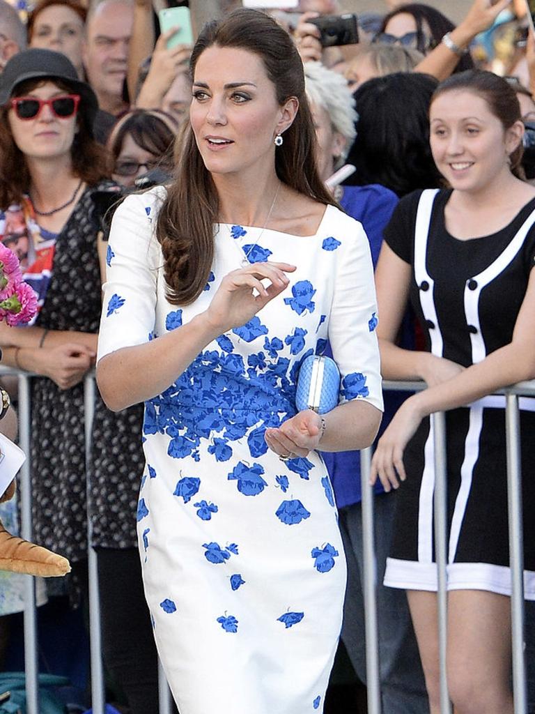 Kate in Brisbane in 2017 wearing a similar design. Picture: Bradley Kanaris/Getty Images.