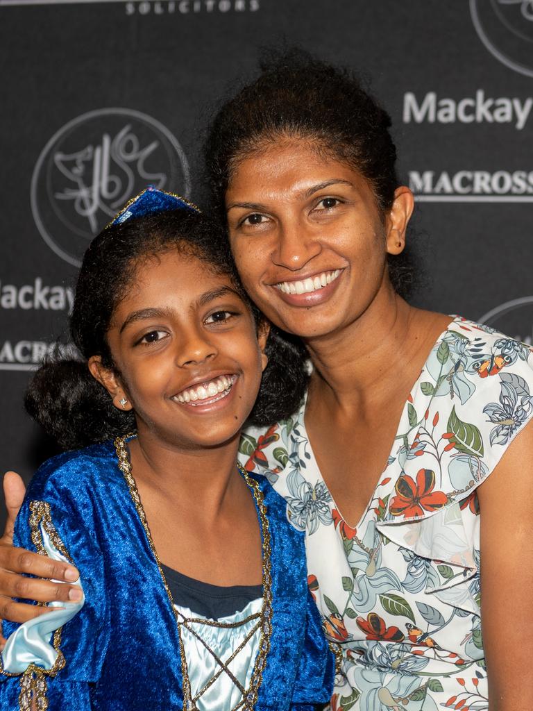Sethmi Piyathilaka and Ayanthi Ekanayake at the 75th Mackay Eisteddfod 2022.Picture: Michaela Harlow