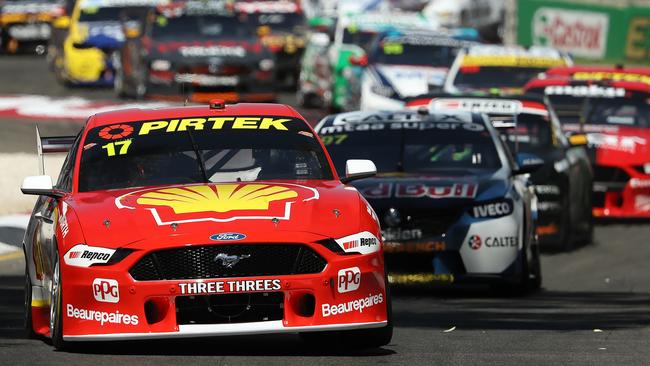 Critics slammed the Liberals’ axing of the SuperCar V8 race. Picture: Robert Cianflone/Getty Images