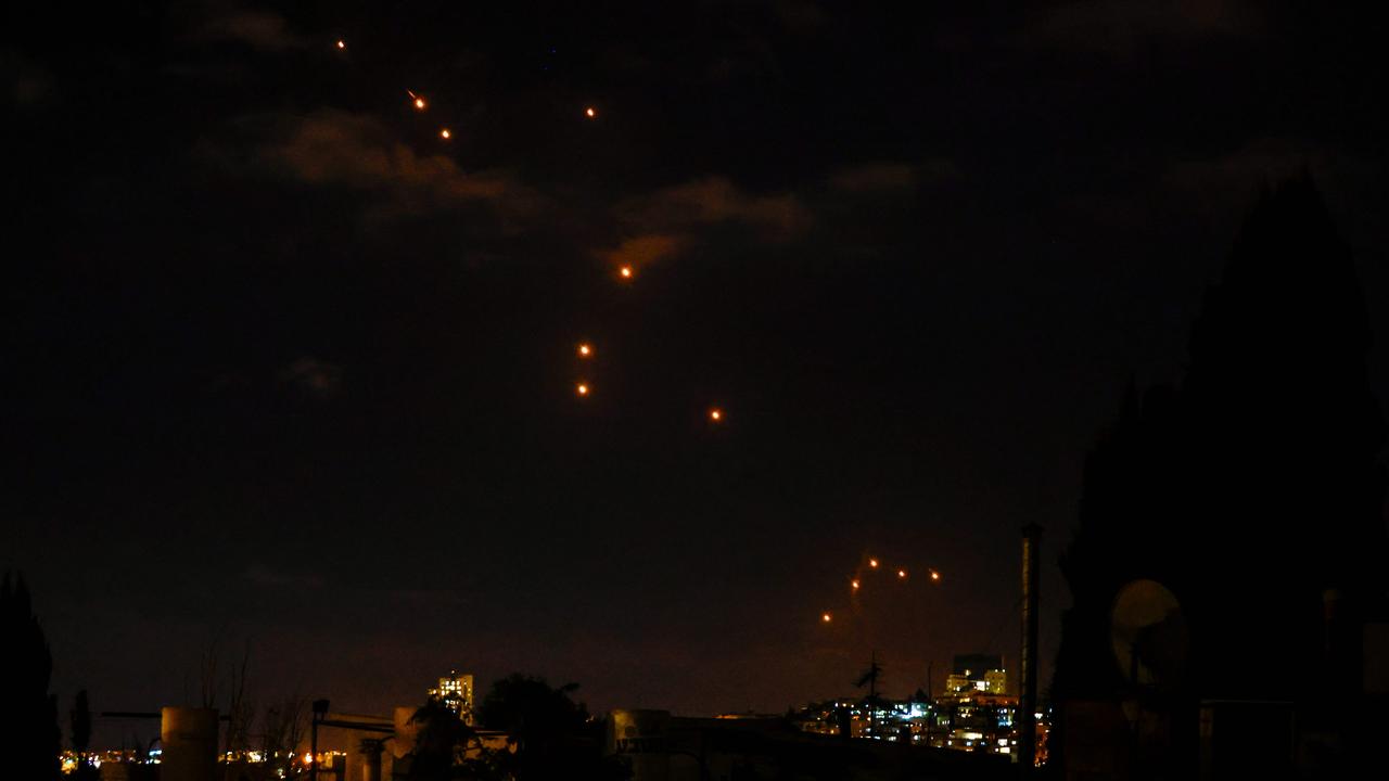 Iran's Revolutionary Guards launched missiles against Israel on October 1 was in response to the killing of Hezbollah chief Hassan Nasrallah last week as well as that of the Hamas leader. Picture: Menahem Kahana / AFP.