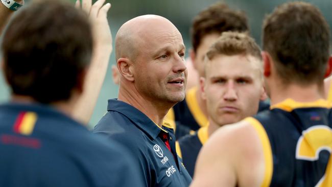 Matthew Nicks says he’s “gutted” Adelaide players breached quarantine training protocols.