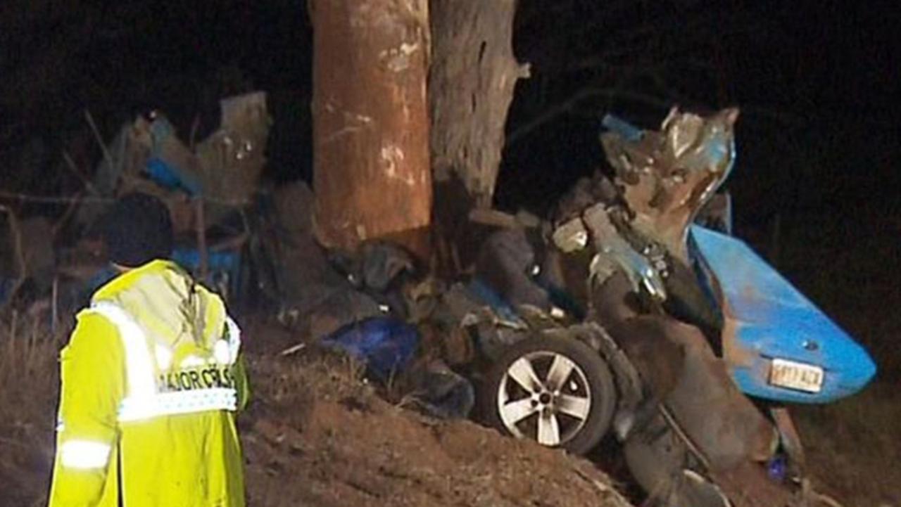 Car torn in two in horrific fatal crash in SA’s Mid North