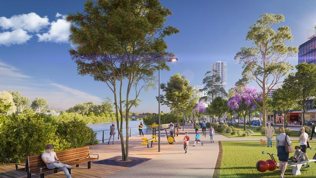 <a href="http://www.planning.nsw.gov.au/camellia">The department promises a ‘buzzing’ town centre. </a>