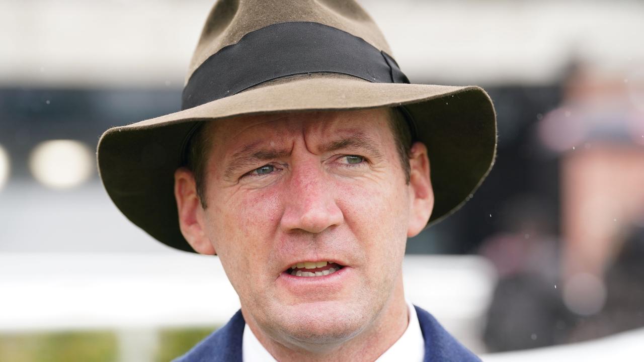 Ciaron Maher is seeking his first Ballarat Cup win on Saturday with Future History. Picture: Scott Barbour/Racing Photos via Getty Images