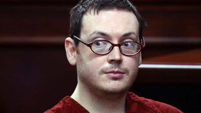 James Holmes killed 12 people and wounded 70 at a movie theatre in July 2012.