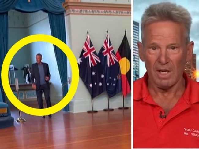 Sam Newman walked out on an Acknowledgement of Country.