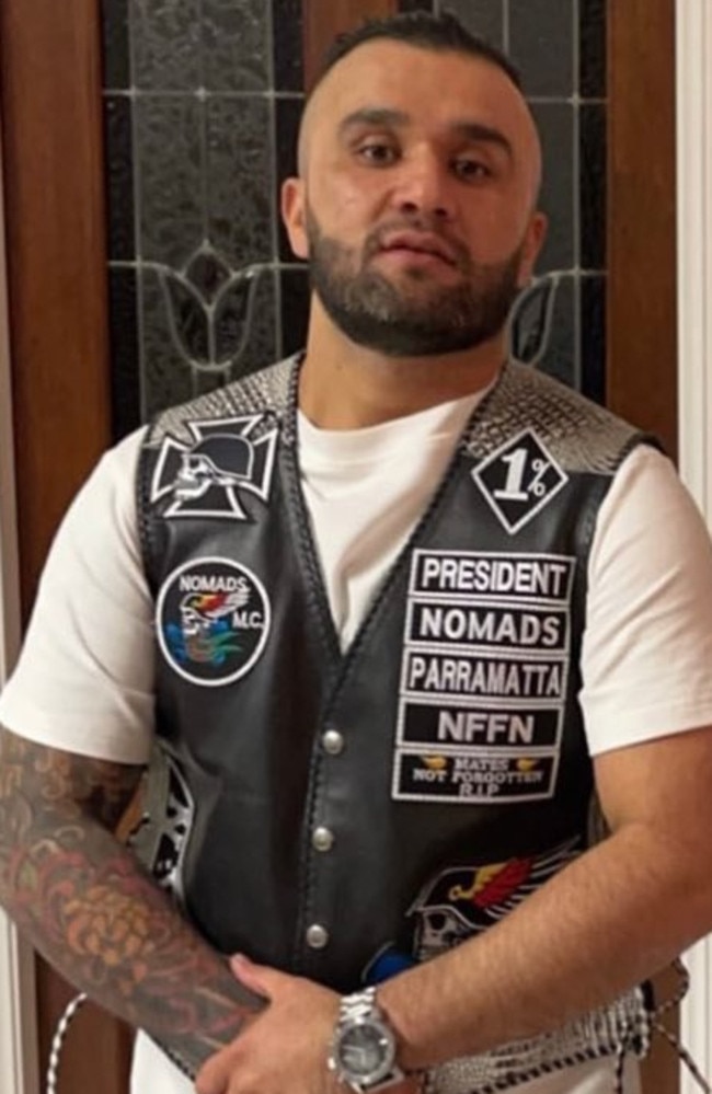 Former Nomads Parramatta chapter president Sayed Moosawi.