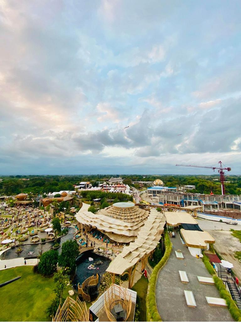 Nuanu is a futuristic city in Bali with ambitions to host more large scale events. Picture: Troy Nankervis