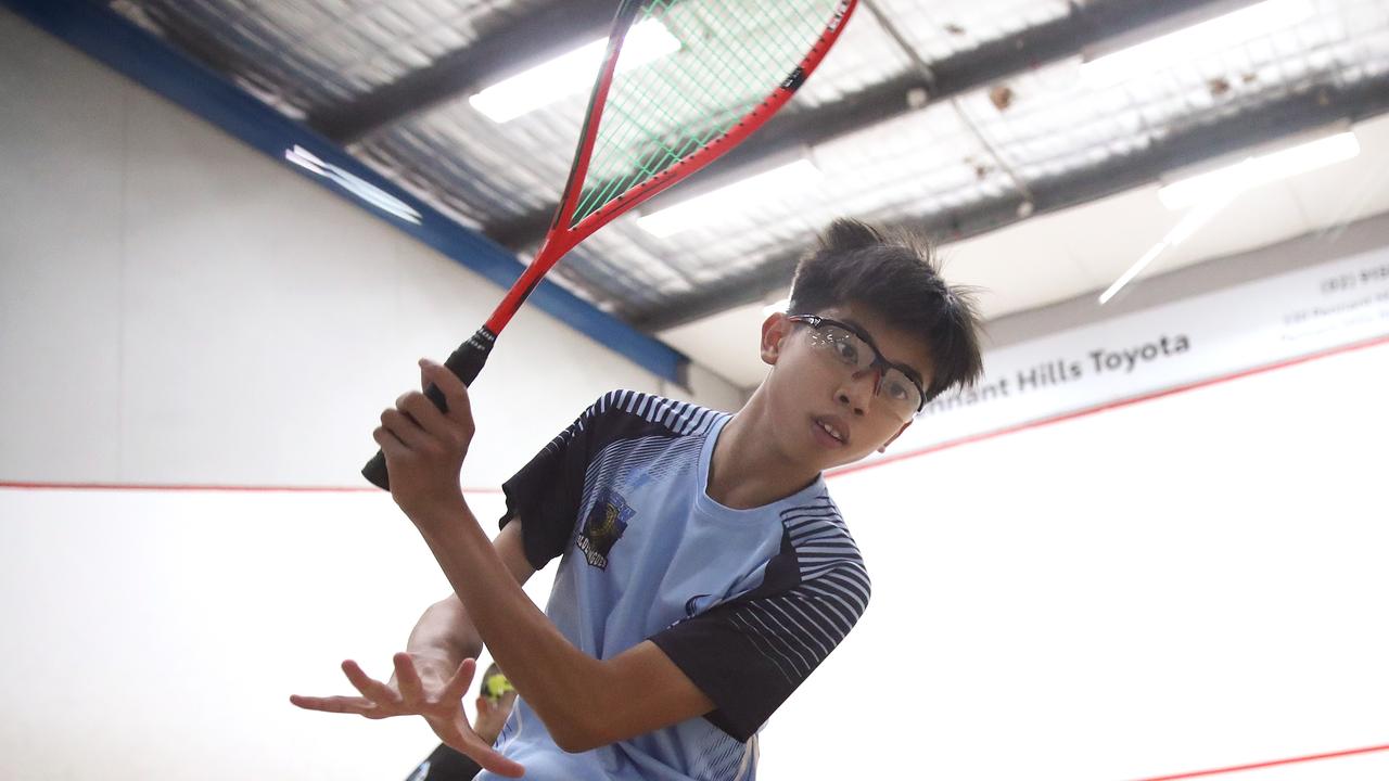 Kasper Cheung at the Oceania Junior Championships. Picture: Gregg Porteous