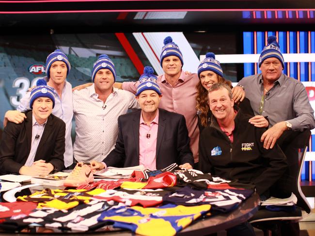 Neale Daniher did the television rounds this week, including on <i>AFL360.</i>