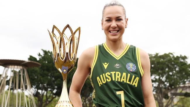 Opals captain Tess Madgen has inked a two-year deal with the Flames. Picture: Getty Images