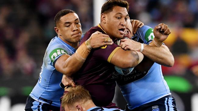 Papalii is a key figure for the Raiders. (AAP Image/Tracey Nearmy)