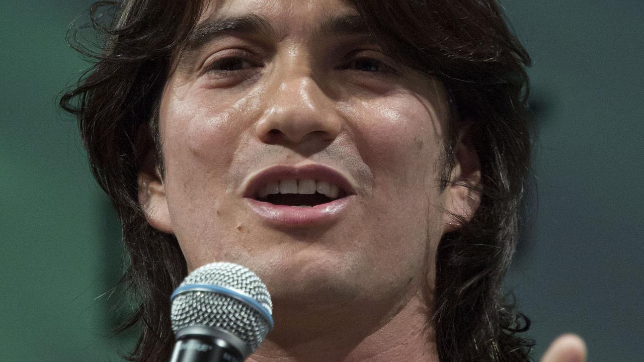 WeWork co-founder Adam Neumann was paid more than $8 million because of the word ‘we’. Picture: Michael Nagle/Bloomberg