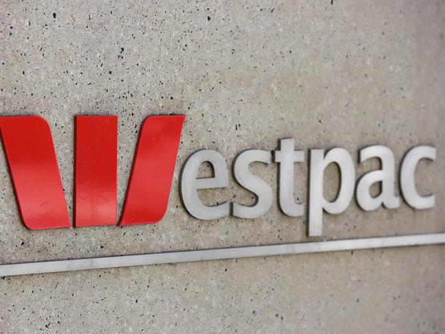 SYDNEY, AUSTRALIA - NewsWire Photos - NOVEMBER 11 2020: A view of Westpac Bank  signage seen in the CBD Sydney Australia. Picture: NCA NewsWire / Gaye Gerard