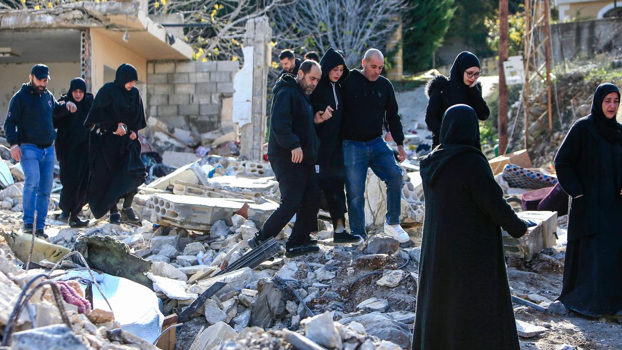 Southern Lebanon, which nears the border with Israel, has faced Israeli bombardment as cross-border fighting continues. Picture: AFP.