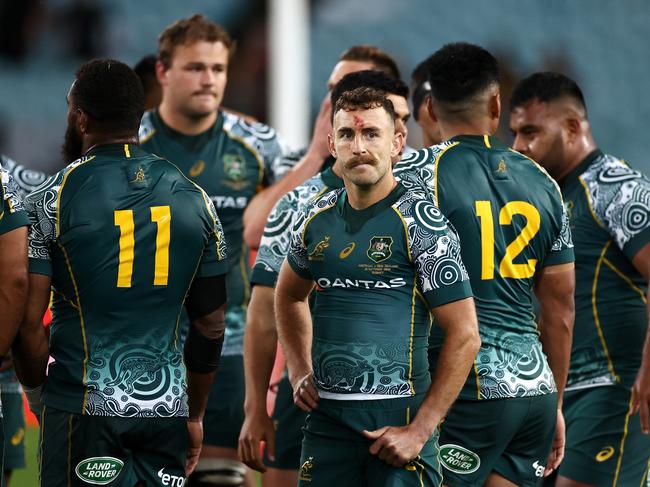 The Wallabies have become all too familiar with Bledisloe losses in recent years. Picture: Getty