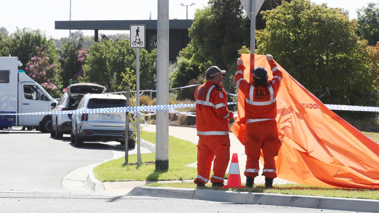 His body was found in a park near Elementary Rd in Mambourin on Tuesday. Picture: NewsWire/ David Crosling