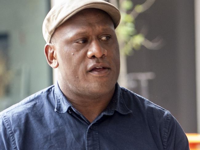 SYDNEY, AUSTRALIA. NewsWire Photos.November 28, 2024.Wendell Sailor arrives at Downing Centre in Sydney.  Picture: NewsWire / Jeremy Piper