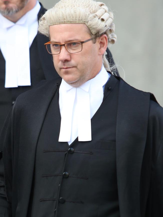 Barrister Saul Holt. Picture: Jono Searle