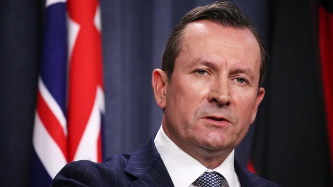 WA Premier Mark McGowan was angered to learn about the Federal Government’s plan for stranded Aussies through a journalist. Picture: Jackson Flindell/The West Australian