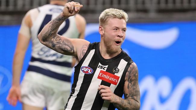 Jordan De Goey of the Magpies should start marketing himself to other clubs