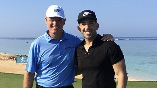 Ernie Els and Braith Anasta