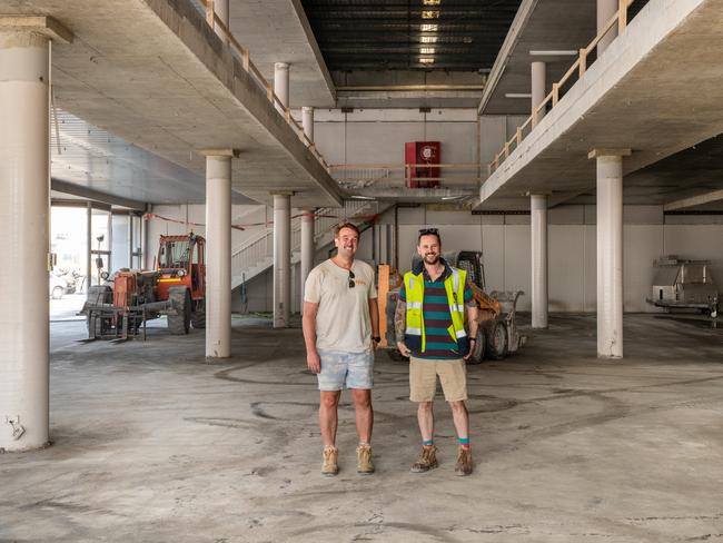 Moon Dog co-founders Josh Uljans and Karl van Buuren at Moon Dog Wild West. Picture: Sam Schultz