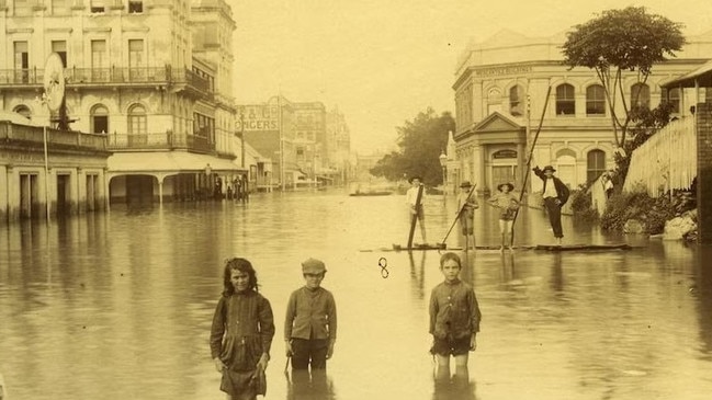 Great Brisbane floods of 1893 Children in the flood