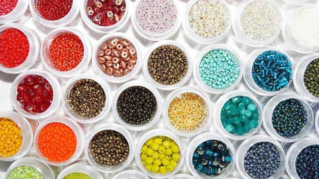 Pretty as a picture, but beads are a no-go zone.