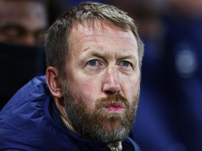 File Photo - Chelsea Sack Manager Graham Potter - LONDON, ENGLAND - JANUARY 12: Graham Potter, Manager of Chelsea, looks on prior to the Premier League match between Fulham FC and Chelsea FC at Craven Cottage on January 12, 2023 in London, England. (Photo by Clive Rose/Getty Images)