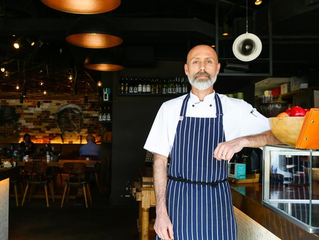 Quay and Co Cafe head chef Phillip Tsompanis is rejuvenating his menu ahead of the light rail completion. Picture: Gaye Gerard