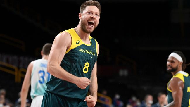 Matthew Dellavedova is ready to make his mark on the NBL. Picture: AFP Images